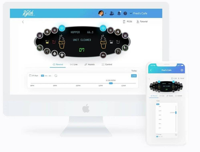 Kytch电脑端和手机端控制界面 | kytch.com