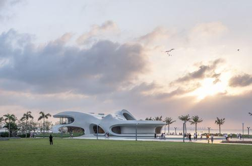 海口云洞图书馆，摄影：CreatARImages