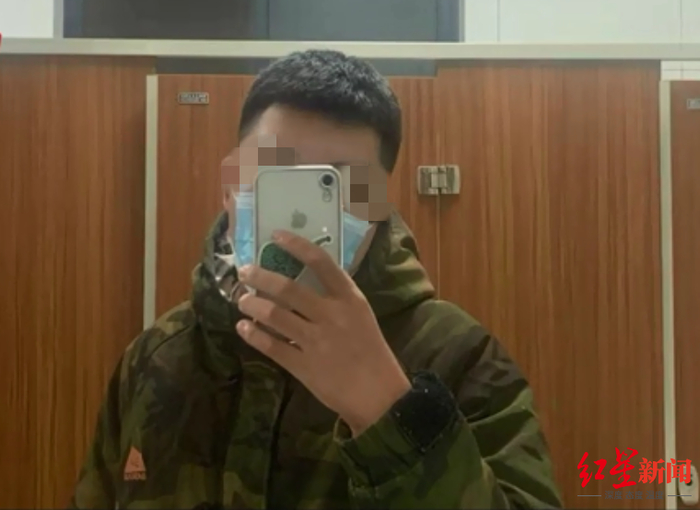 ↑事发前的王某 受访人供图