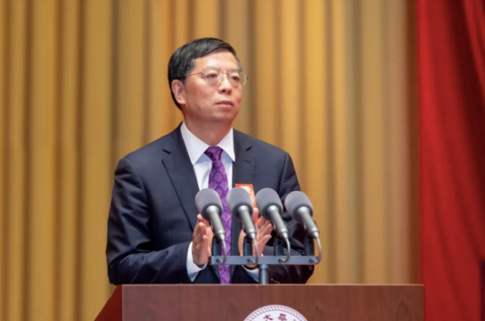 清华大学校长邱勇&nbsp; 清华大学供图