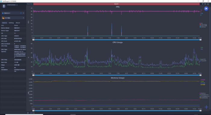 （和平精英帧率波动情况）