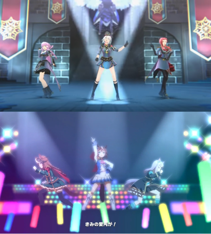 上架时间只间隔几个月的两款游戏，画面表现力却仿佛差了一个世代