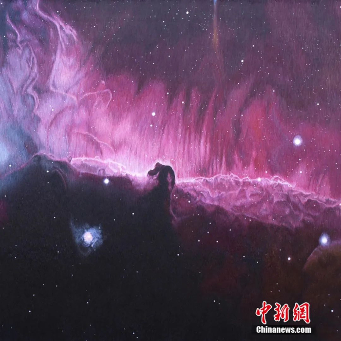  马头星云。 陈英华 供图