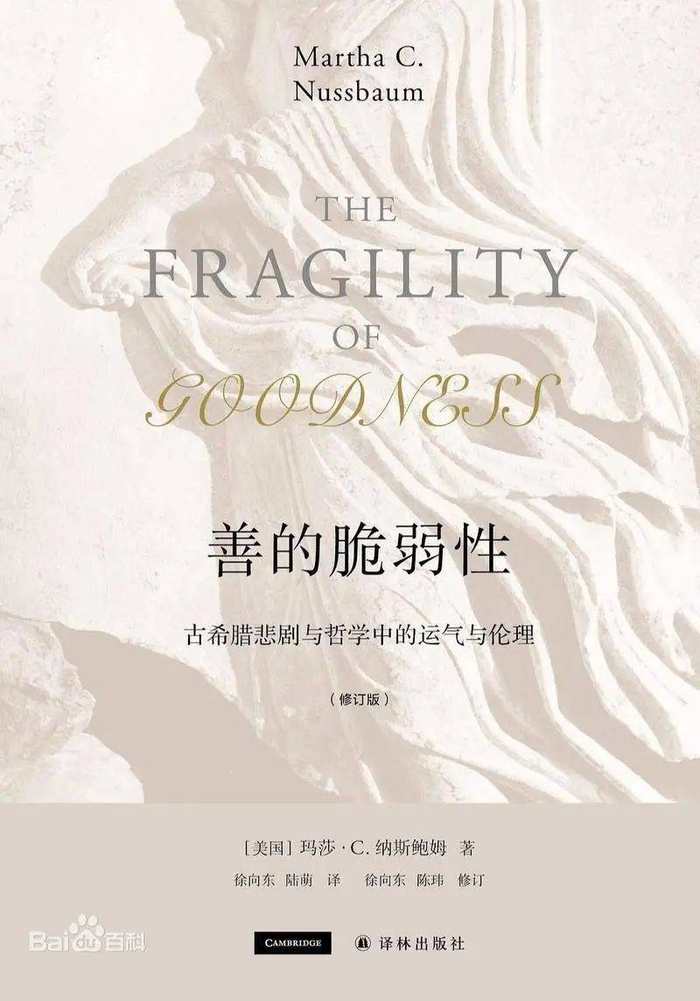 《善的脆弱性》中译本封面。图片：豆瓣