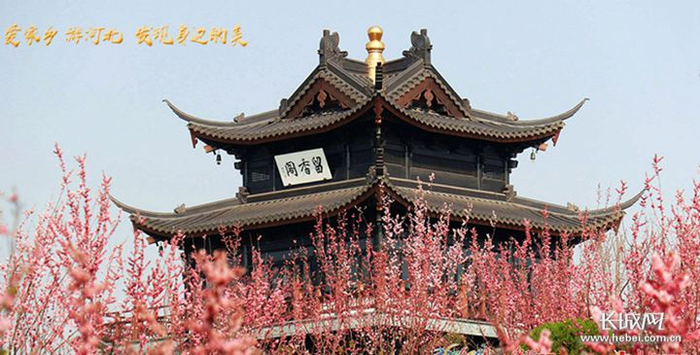 邢台园博园迷人的春景。石彤 摄