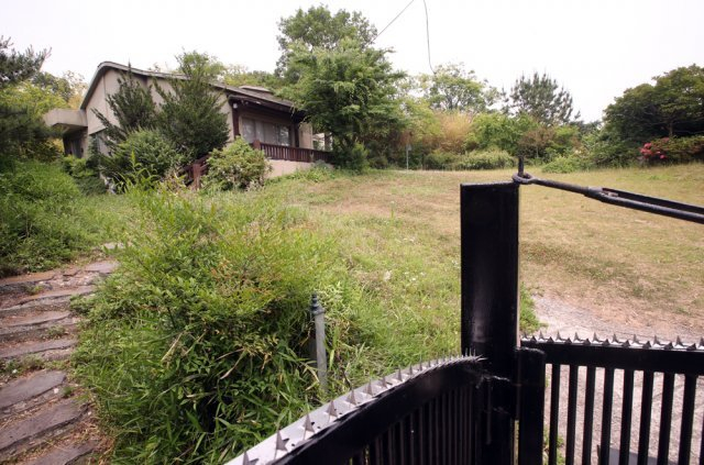 正在建设中的私宅地皮&nbsp;图片来源：News1通讯社