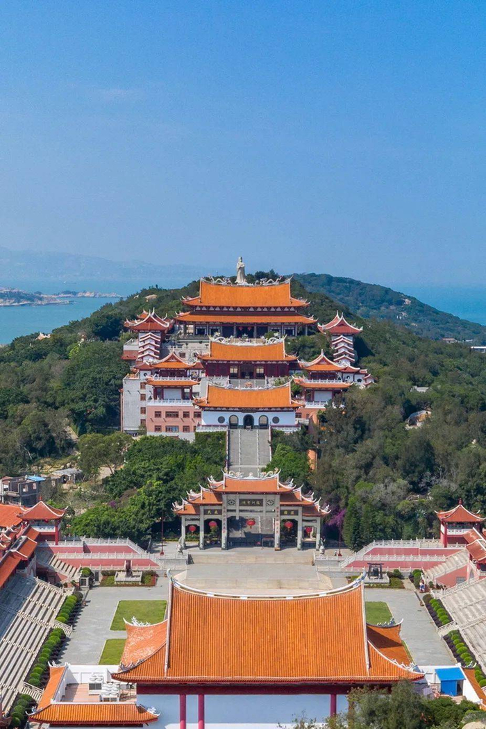 ▲ 湄洲岛妈祖庙。摄影/蔡昊