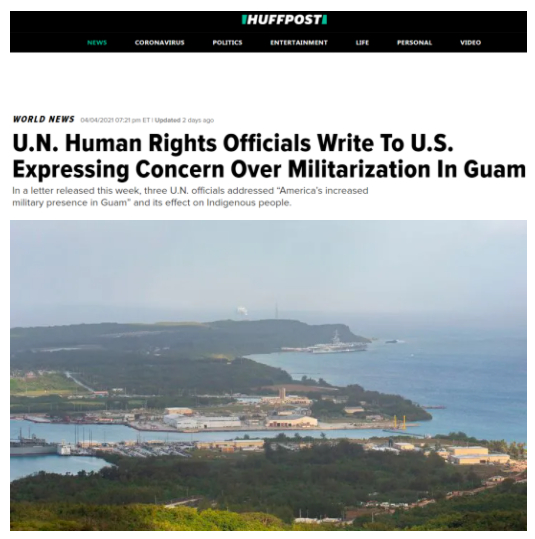 △《赫芬顿邮报》报道截图