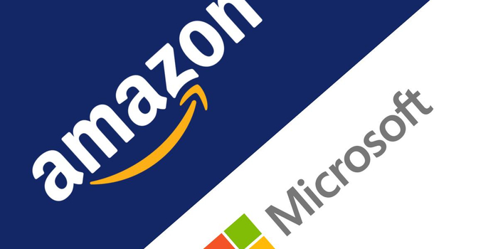 微软vs亚马逊 谁将成为下一个市值2万亿美元的公司 手机新浪网