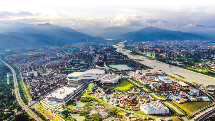 图为成都融创文旅城 受访者供图