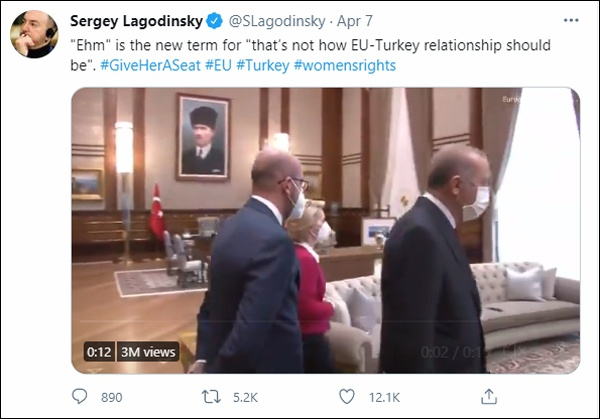 欧洲议会德国议员拉戈丁斯基推文截图