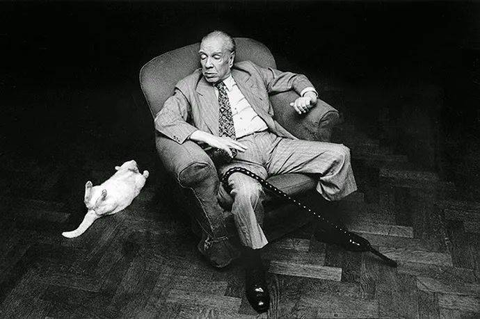 阿根廷作家博尔赫斯（1899~1986）。© Paris Review