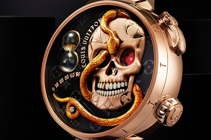 Tambour Carpe Diem腕表  图片来源：LOUIS VUITTON