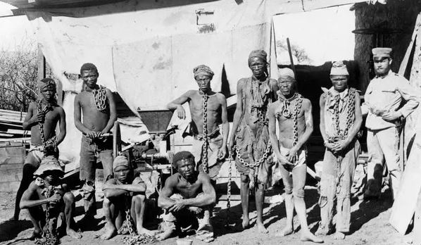 1904至1908年期间，德属西南非洲的战俘 资料图