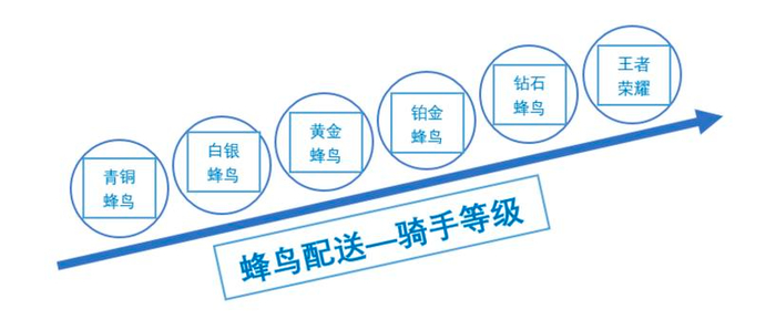 借鉴于游戏的骑手等级