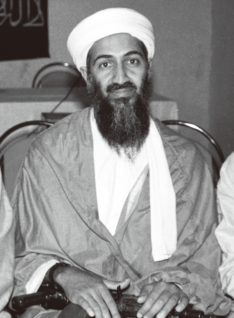 ·基地组织头目本·拉登。