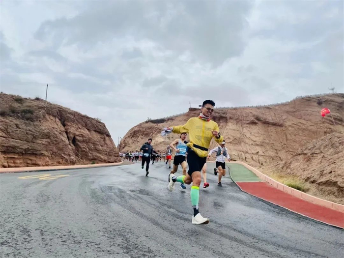 参赛选手张小涛 图/白银日报