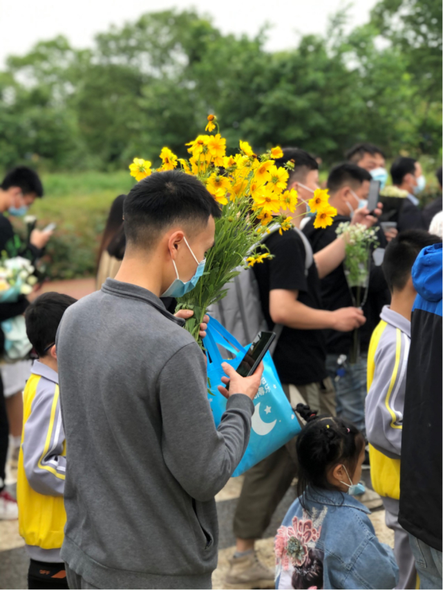 现场。图/武汉晨报记者 温艳丽