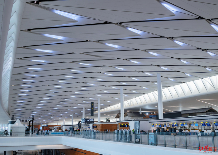 ▲将于2021年6月投入使用的成都天府国际机场