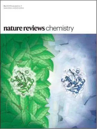 △2020年3月Nature Reviews Chemistry封面文章