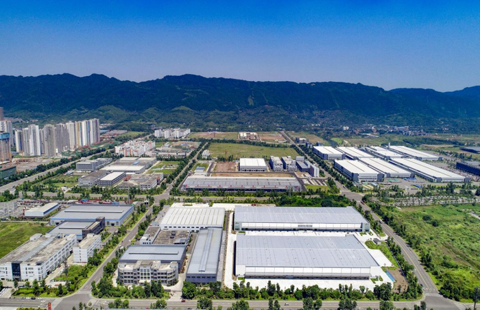 图3  重庆璧山区高新区全景