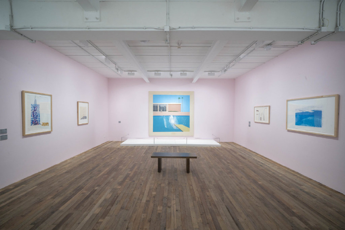 《大水花》展览。图源 木木美术馆微博