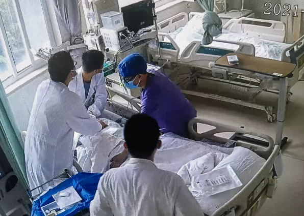 图说：抢救现场