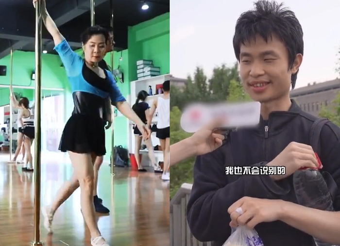  ↑戴大丽女士与“北大数学天才”韦东奕