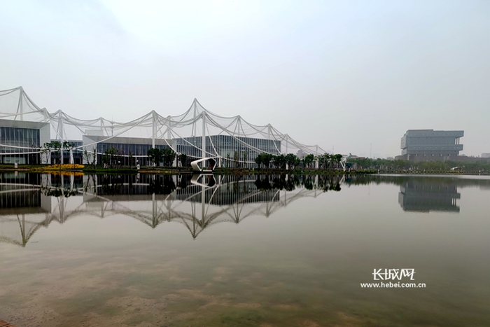                          邯郸圆博园成为市民的新“打卡地”。长城网记者 李丽钧 摄