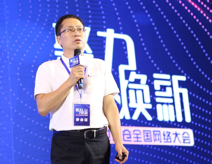 百世云仓负责人王浩。受访者供图