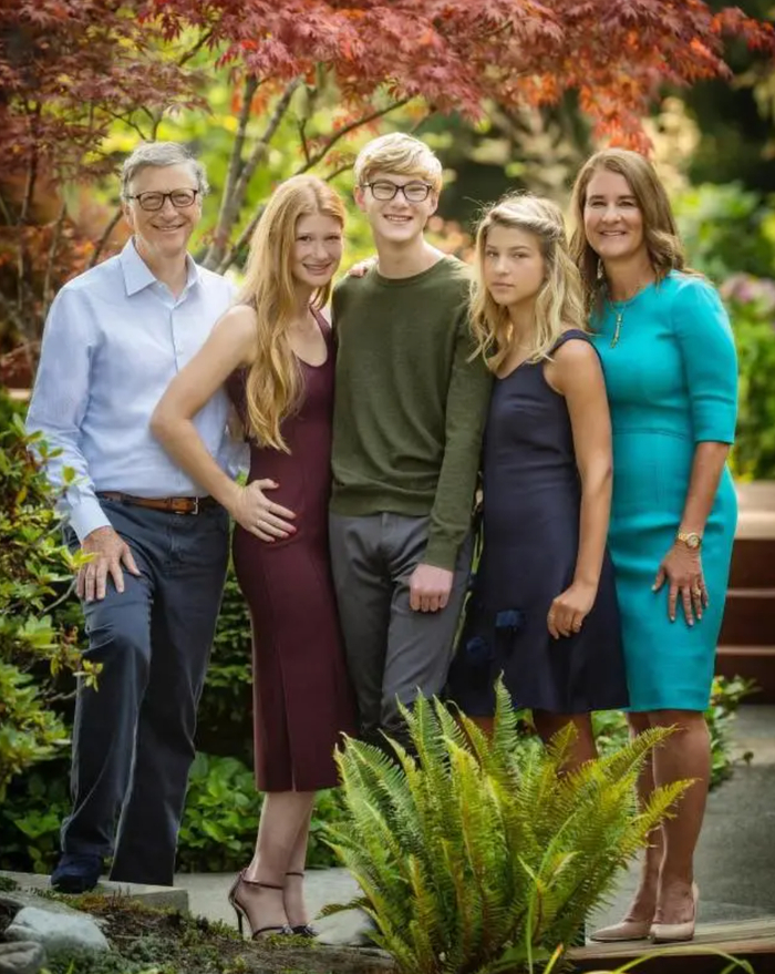  比尔·盖茨一家