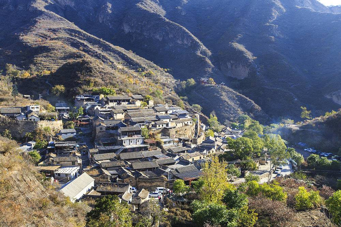 爨底下村，图源：视觉中国