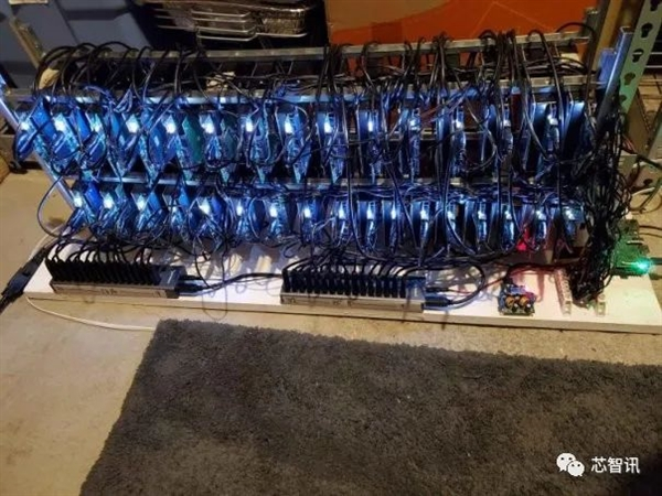 △硬盘挖矿（图片来源：网络）