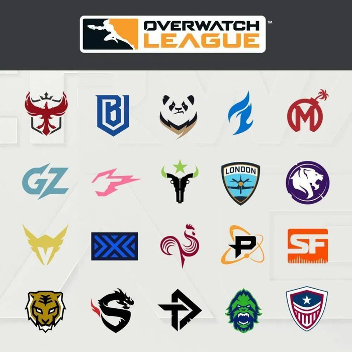 联赛和20支战队的LOGO