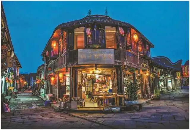 古镇之夜 合川区文化旅游委供图