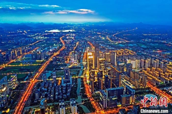 杭州未来科技城。余杭宣传部提供