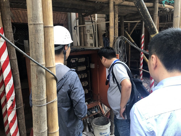 图说：第三方专业机构开展现场评估。