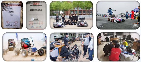 图3 大学生方程式赛车和“巴哈”（越野）车队