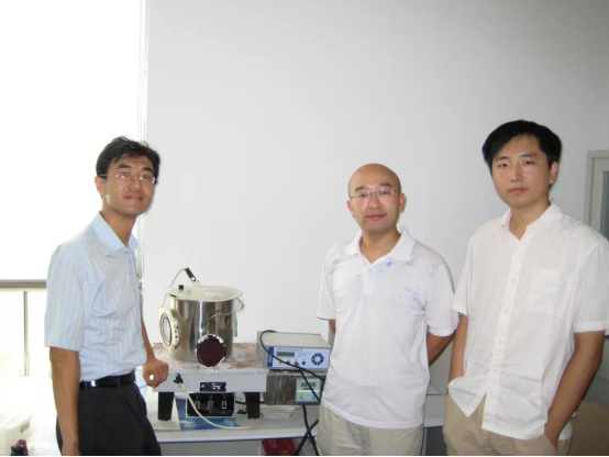 图为敏芯股份创始团队