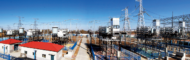 伊冯500千伏可控串补科技示范工程。