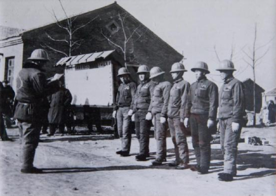 第一代电力施工队整装待发