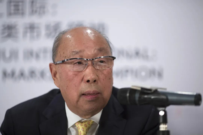 双汇发展、万洲国际董事长和首席执行官万隆。图片来源：视觉中国