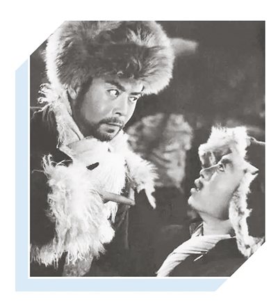 图为电影《林海雪原》剧照。