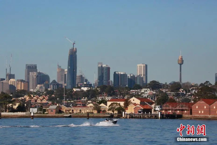资料图：远眺悉尼市中心。中新社记者 陶社兰 摄