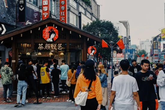 　　长沙街头一景。图/图虫创意