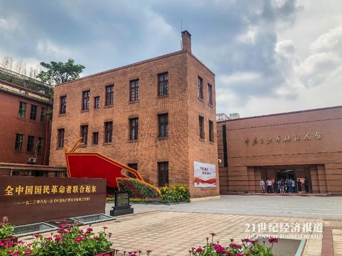 （改扩建后的中共三大会址纪念馆外观，郑玮/摄）