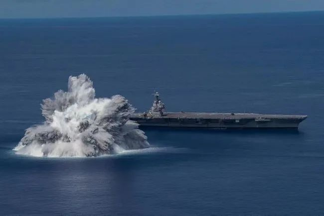 “福特”号完成抗爆炸实验