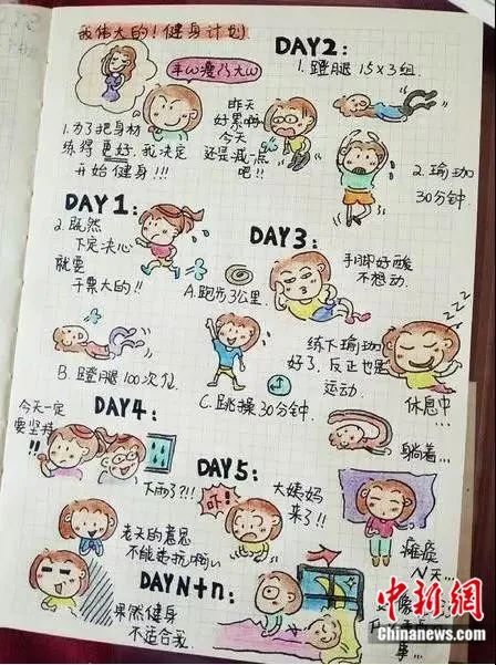 图为孙莹创作的、记录自己抗癌经历的手绘漫画。  河南省肿瘤医院供图