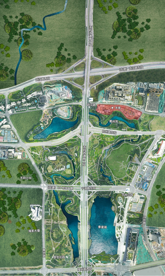 （区位图，万达提供，央广网发）