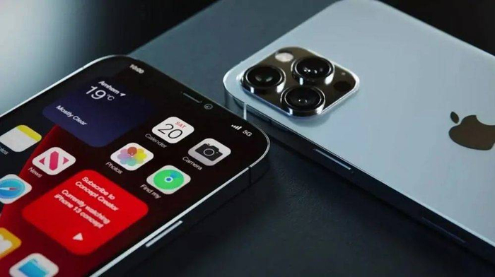 iPhone 13 Pro Max 渲染图。